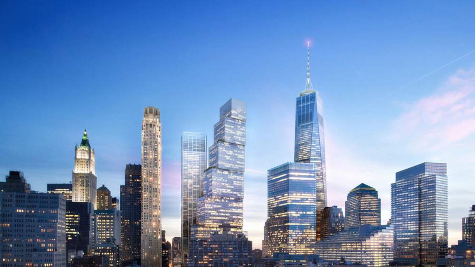 【1994年・第1刷・超大判】Urban Trade Worlds　建築 World Trade Center Master Plan Studio Libeskind