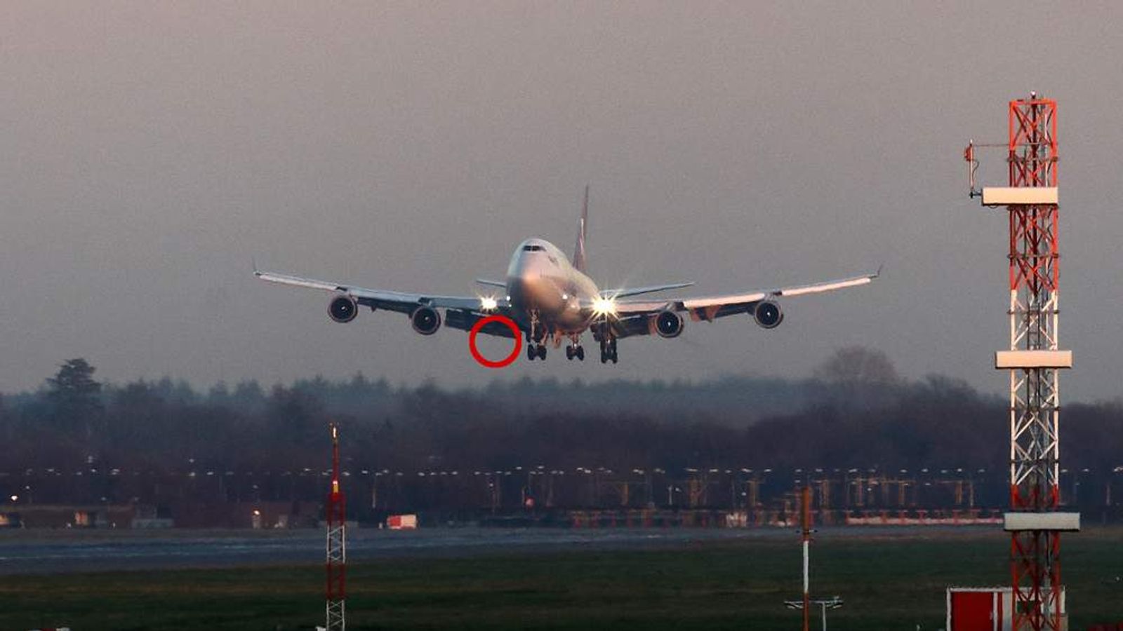 Relieved Passengers' Applause For Safe Landing UK News Sky News