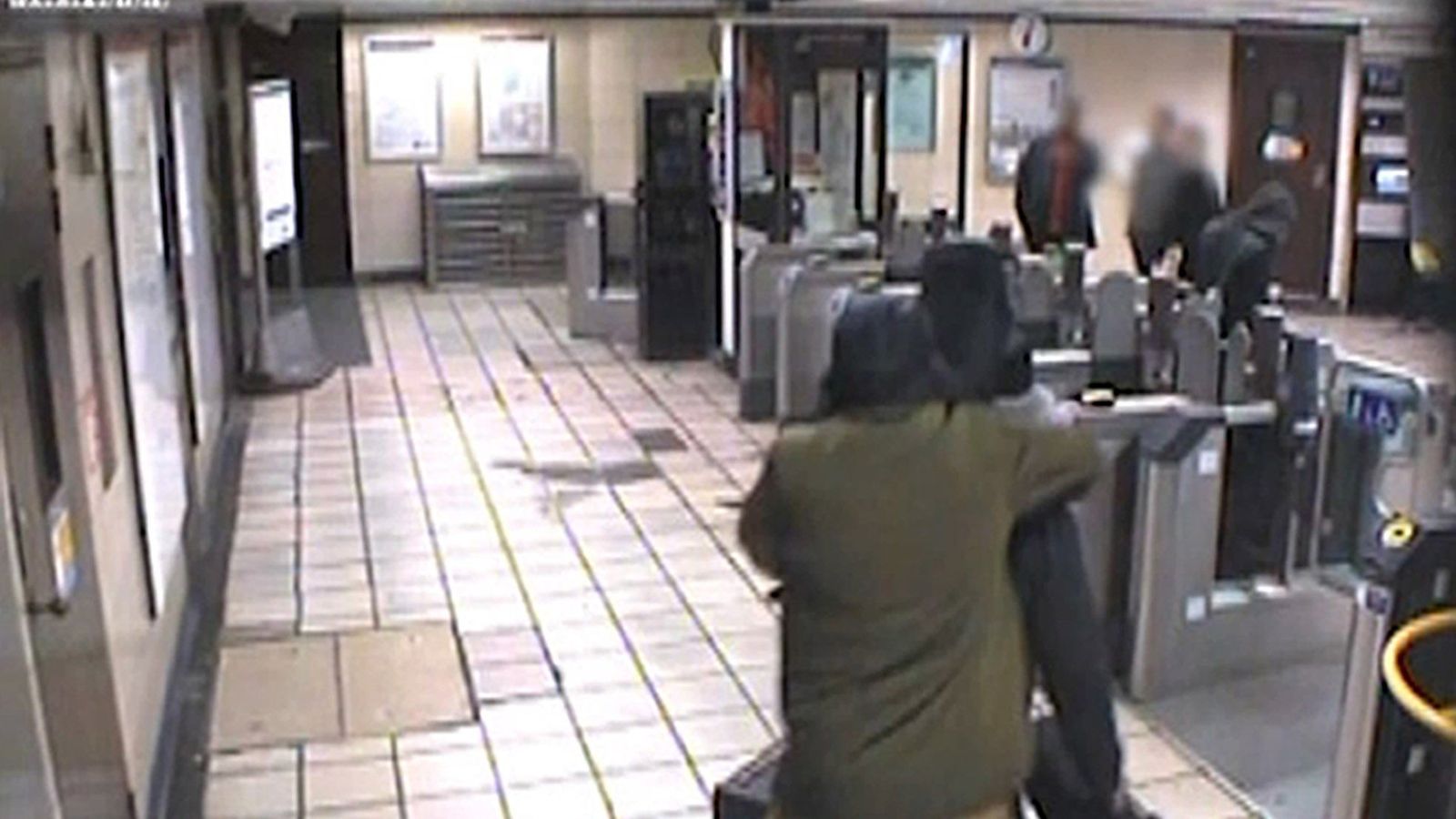 Victim Of Tube Knife Attack 'Lucky' To Survive UK News Sky News