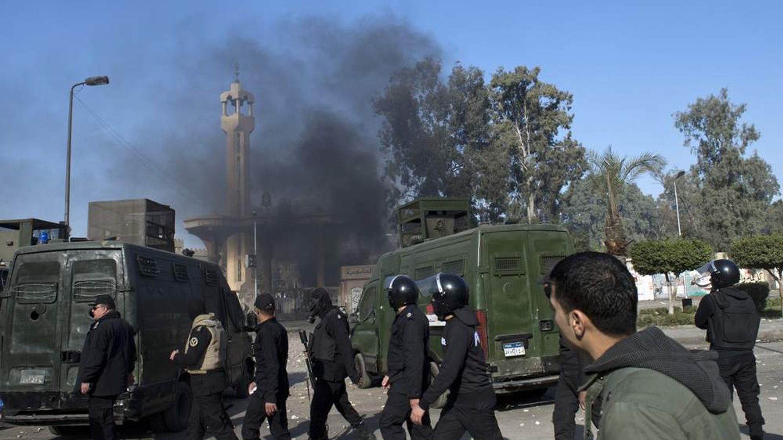 Egypt: Riots After 'Terrorist Declaration' | World News | Sky News