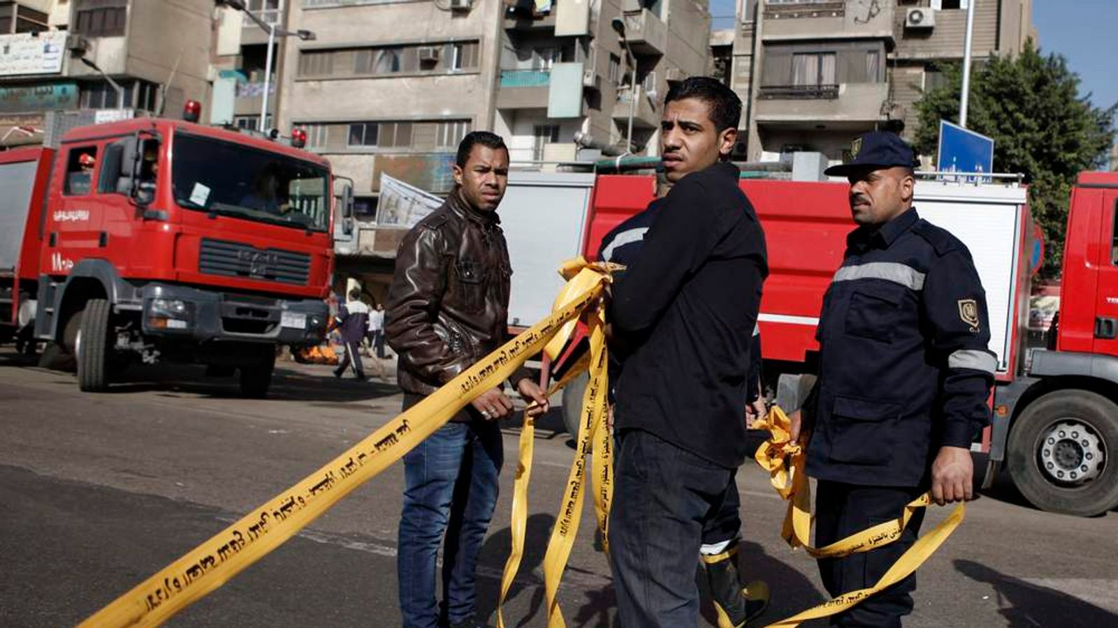 Egypt: Four Bomb Blasts Kill Six In Cairo | World News | Sky News