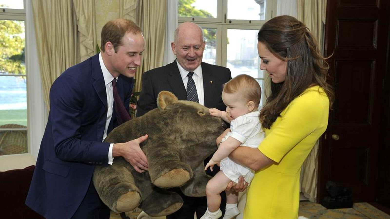 Royal Tour: Prince George Wom-Batty About Oz | UK News | Sky News