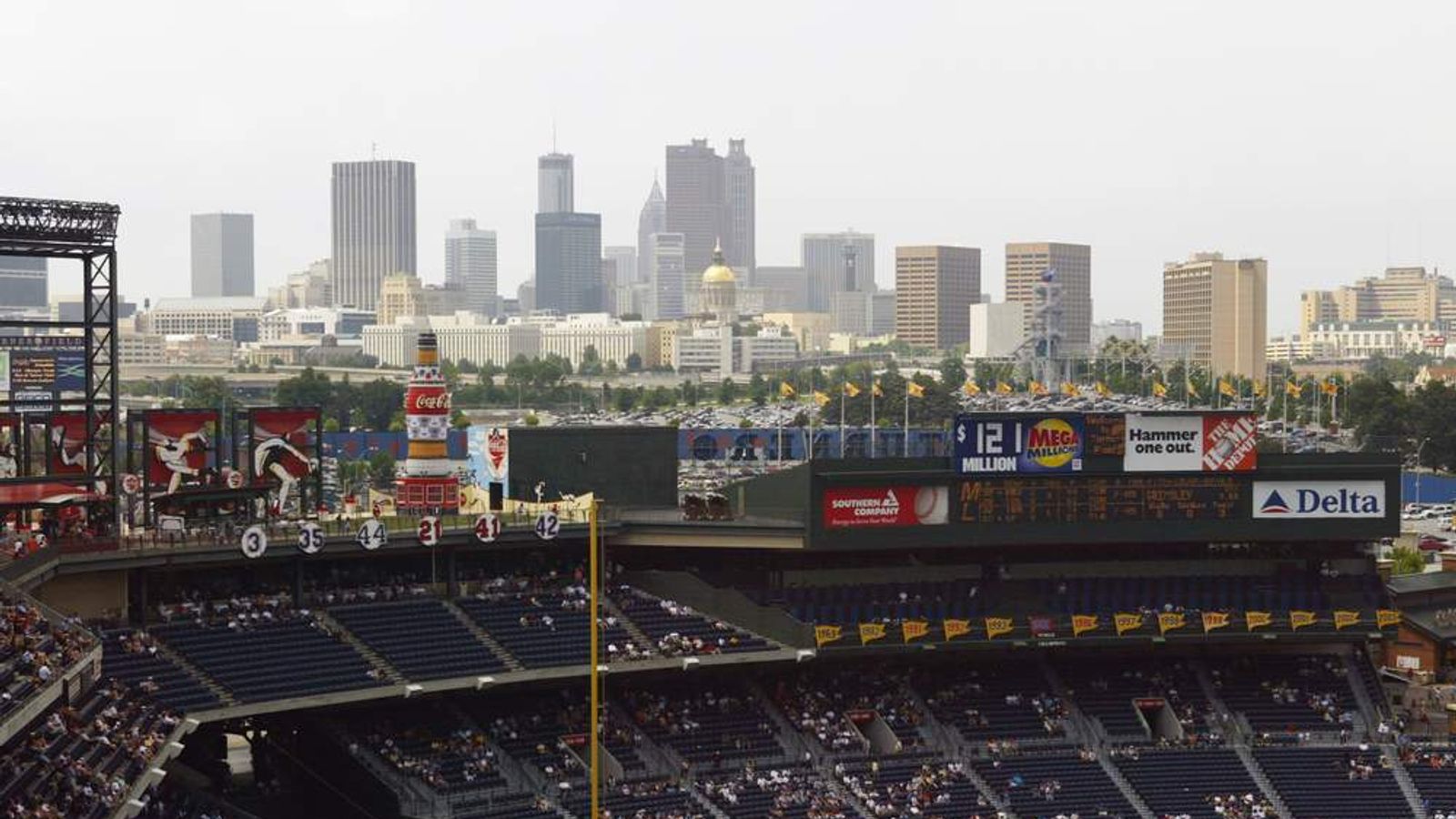 Baseball Fan Dies After Fall At Turner Field US News Sky News