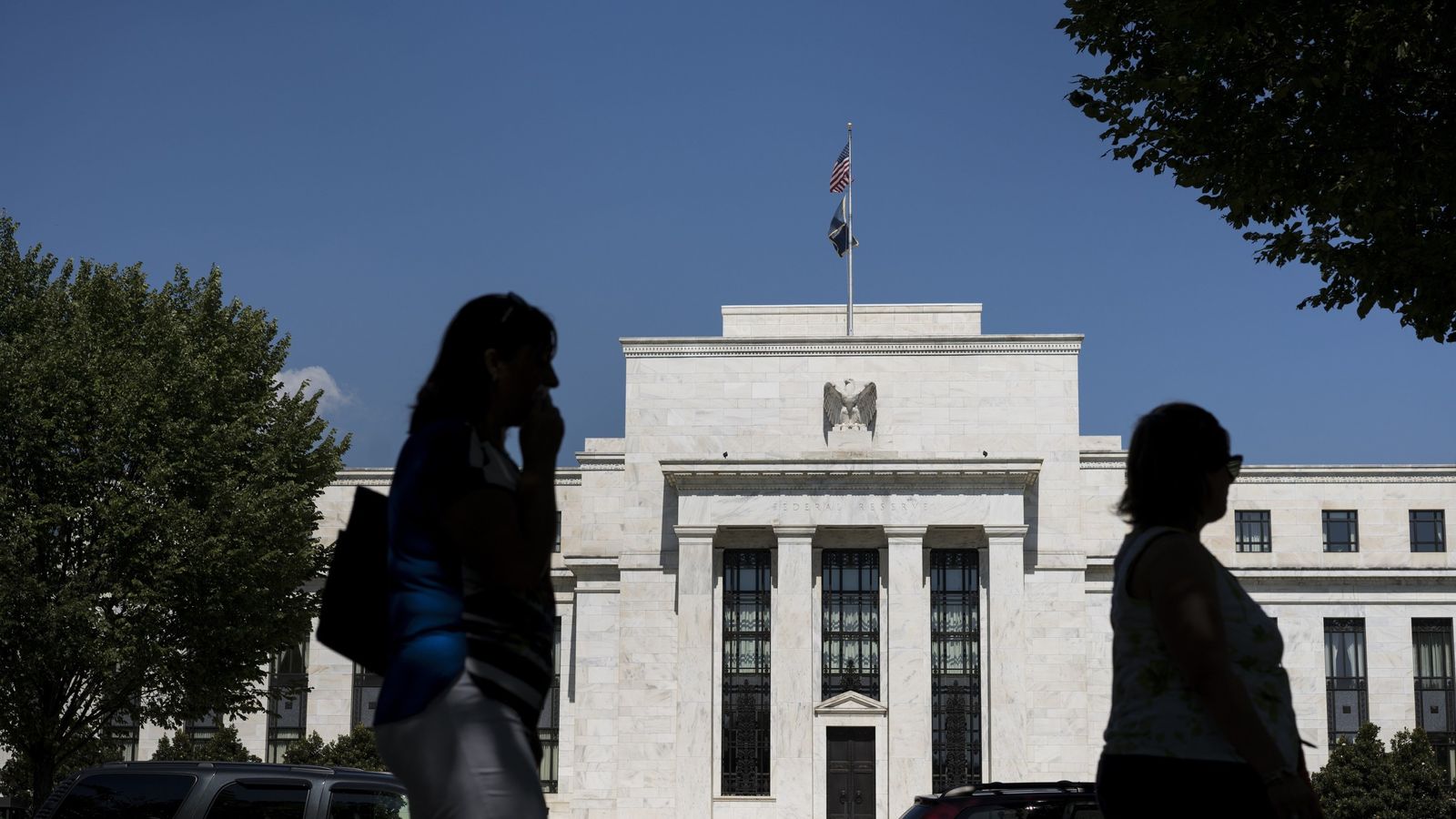 US interest rates held after inflation fell to less than half UK's rate