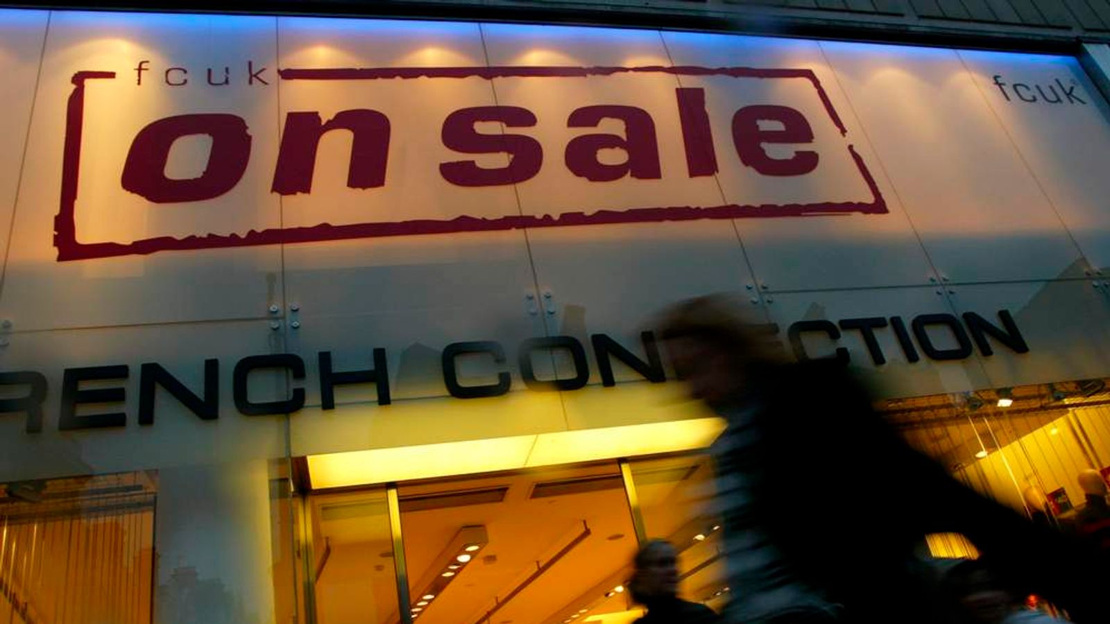 French Connection Shares Dive On Sales Warning | Money News | Sky News