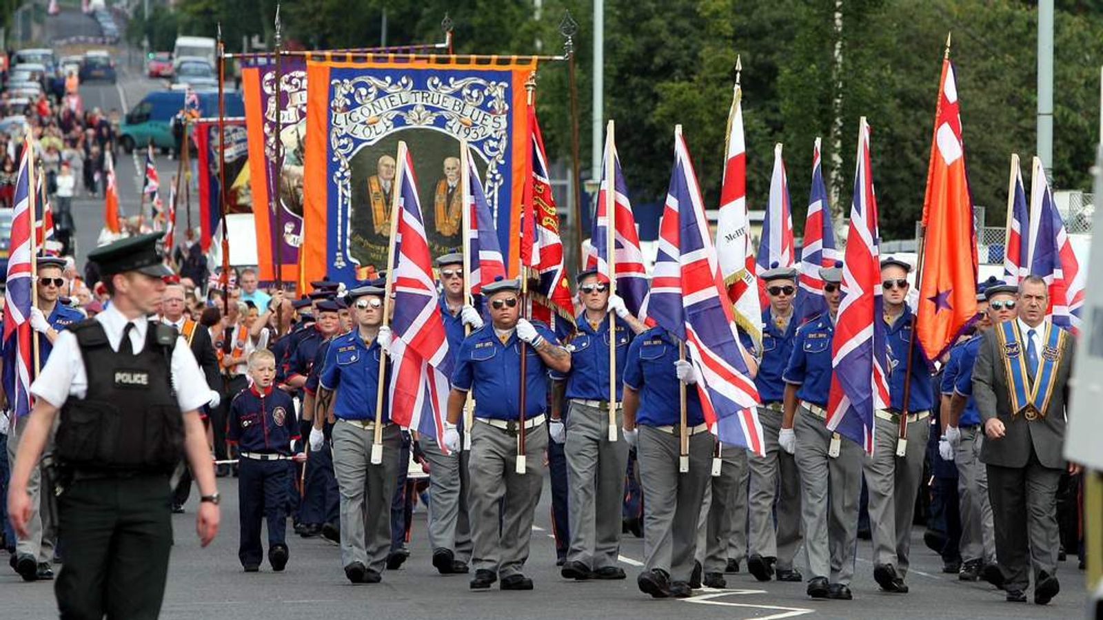 Orange Order March On 'Glorious Twelfth' UK News Sky News