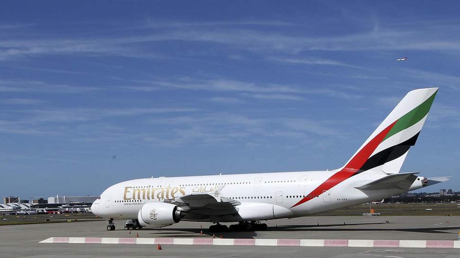 Emirates Superjumbo Turned Back By Engine Fire | World News | Sky News