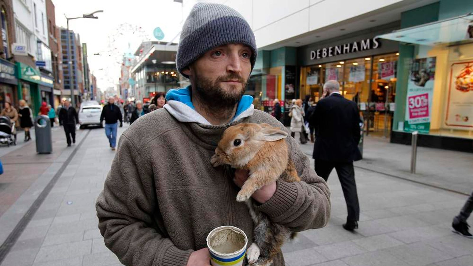 Man Who Threw Rabbit In River Is Jailed | Scoop News | Sky News