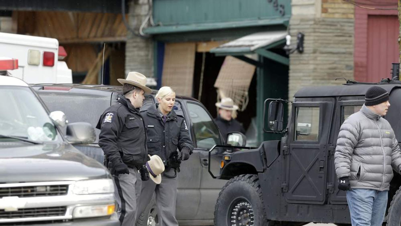 Upstate New  York  Shootings Suspect Is Killed US News 