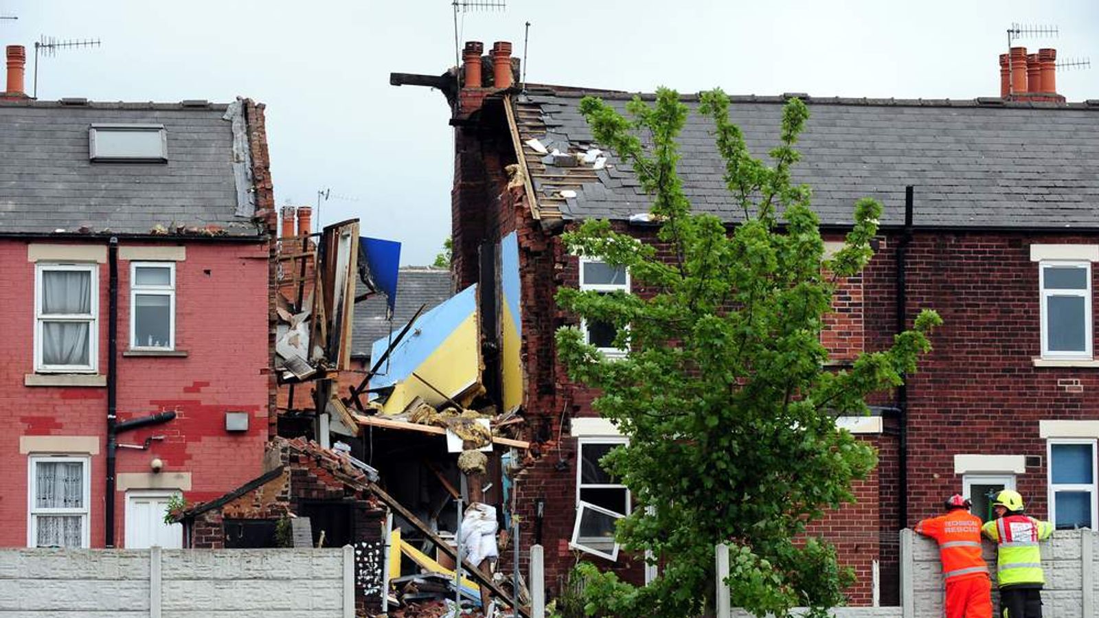 Sheffield House Explosion: Homes Damaged | UK News | Sky News