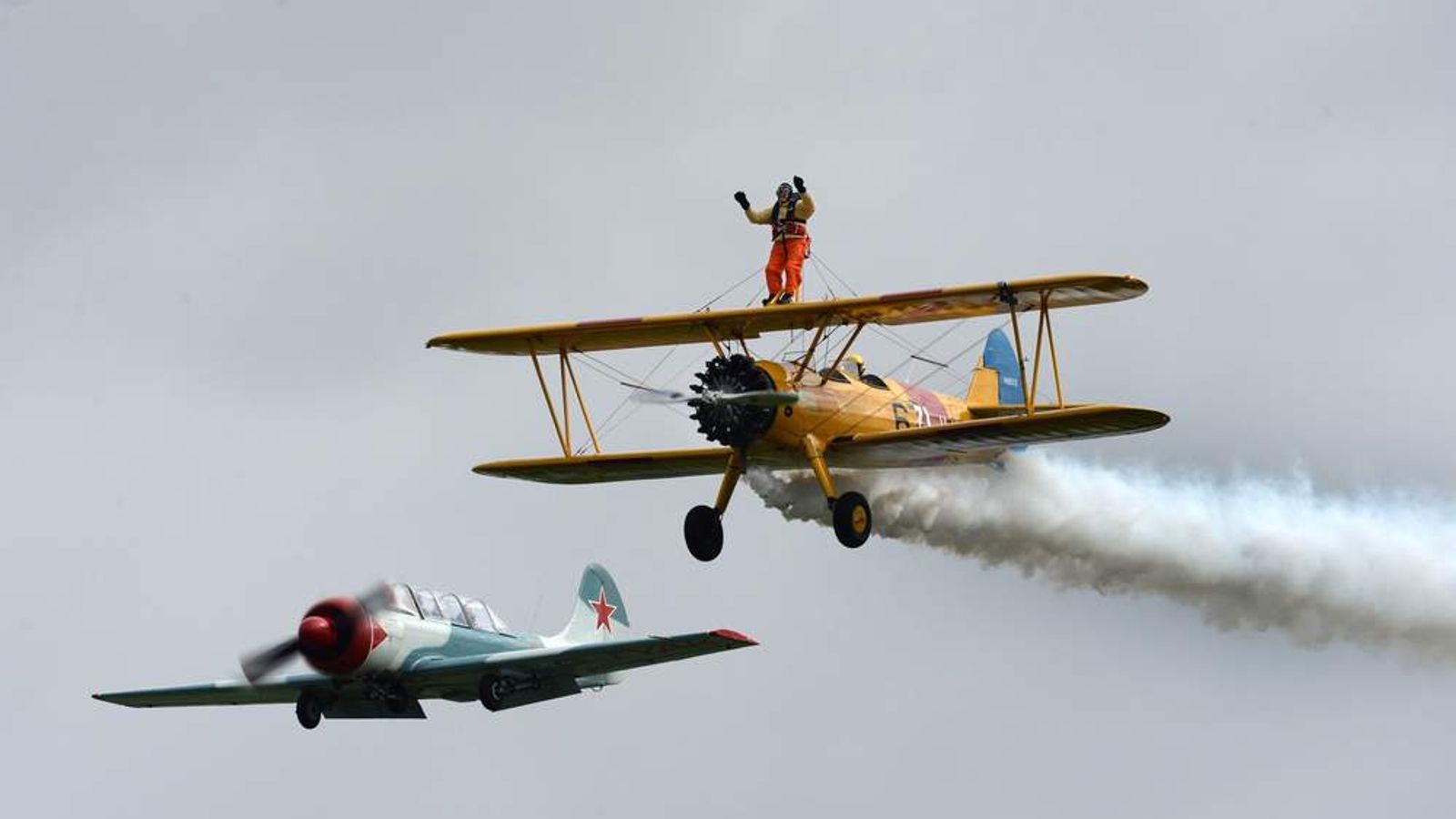 Wing Walker World's Oldest At 93 UK News Sky News