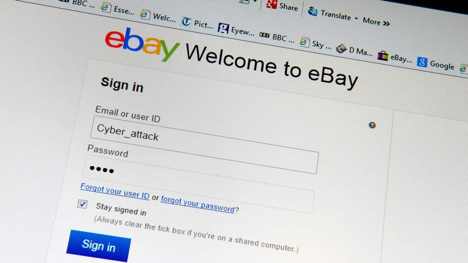 Hacked eBay Faces Multiple Investigations Science & Tech News Sky News