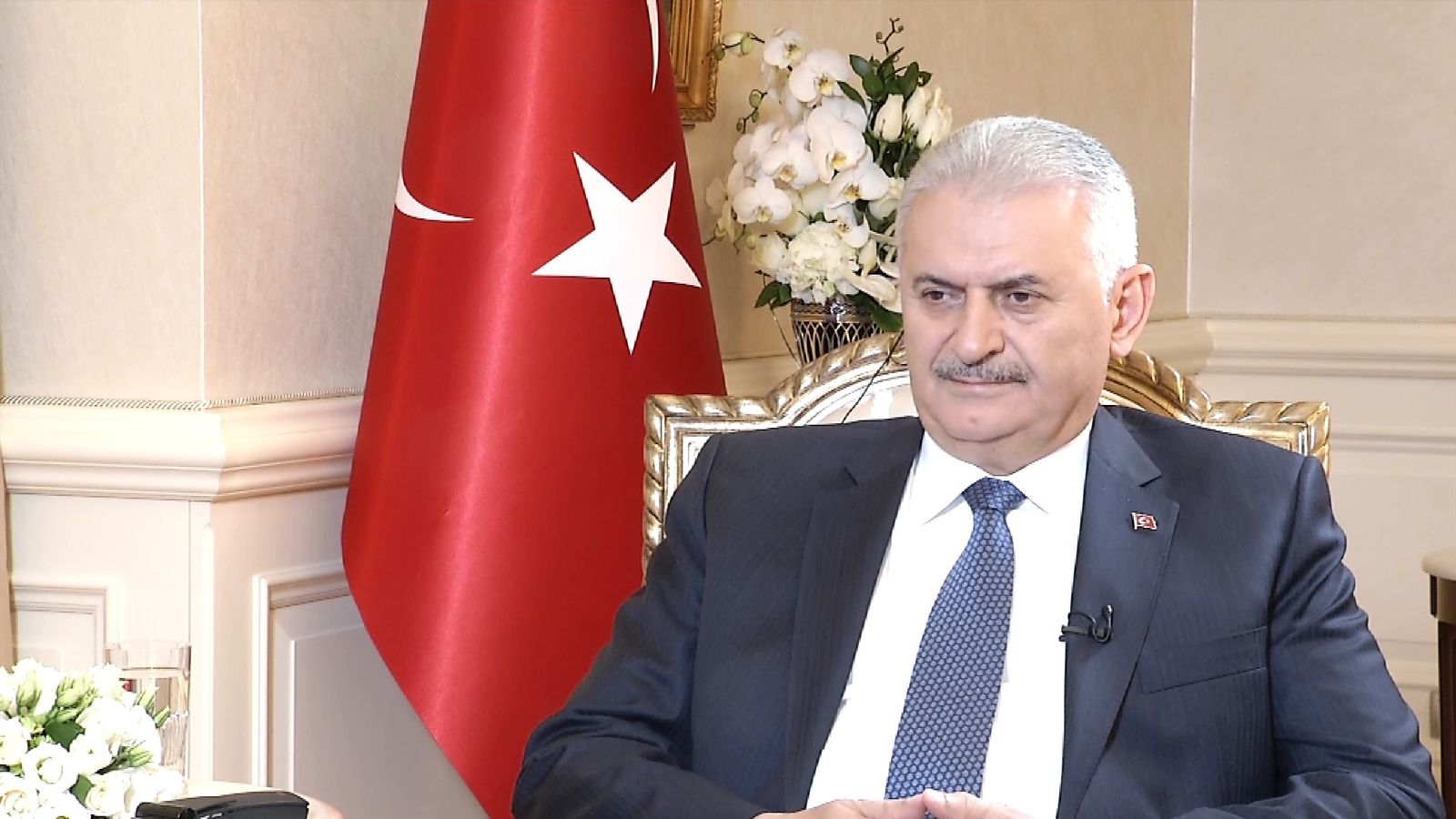 Turkey PM On Plotters And Death Penalty World News Sky News