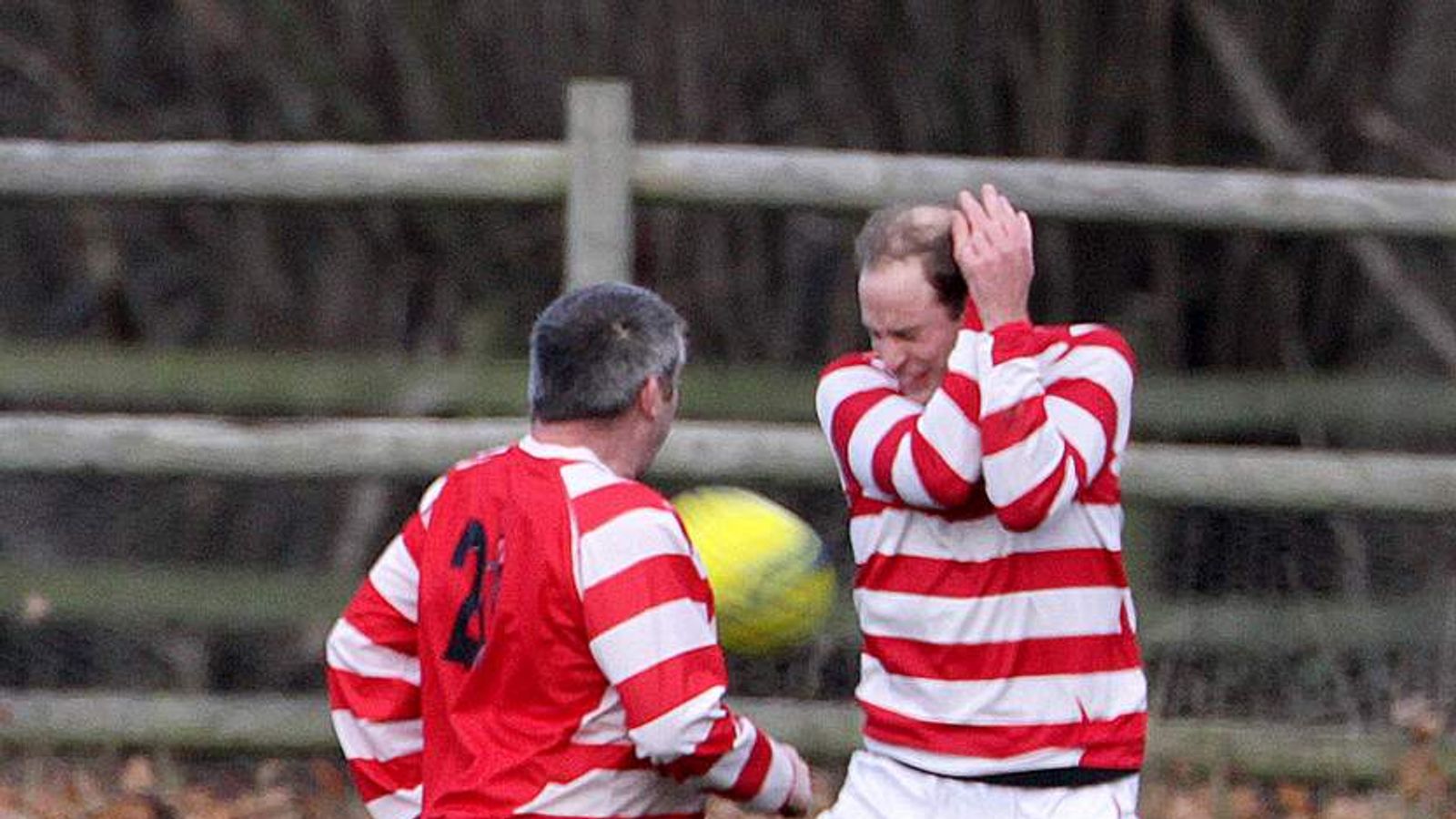 Harry And William In Charity Football Game | UK News | Sky News