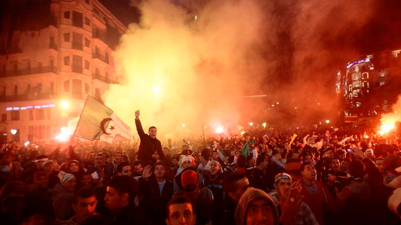 Algeria's World Cup Celebrations Turn Deadly World News Sky News