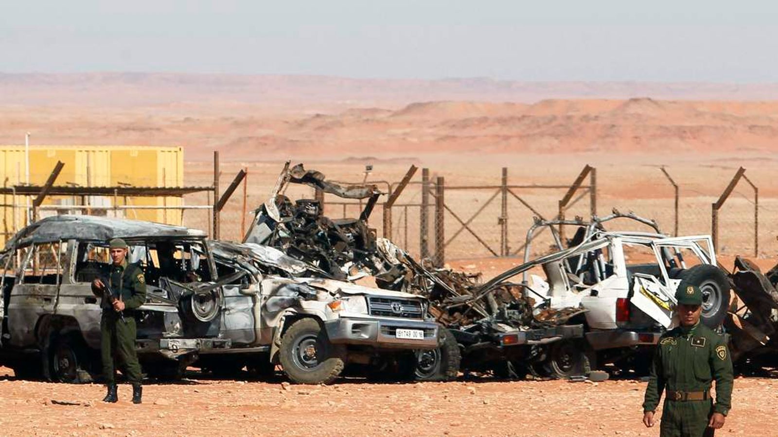 'Bloodshed' Threat Night Before Algeria Attack UK News Sky News