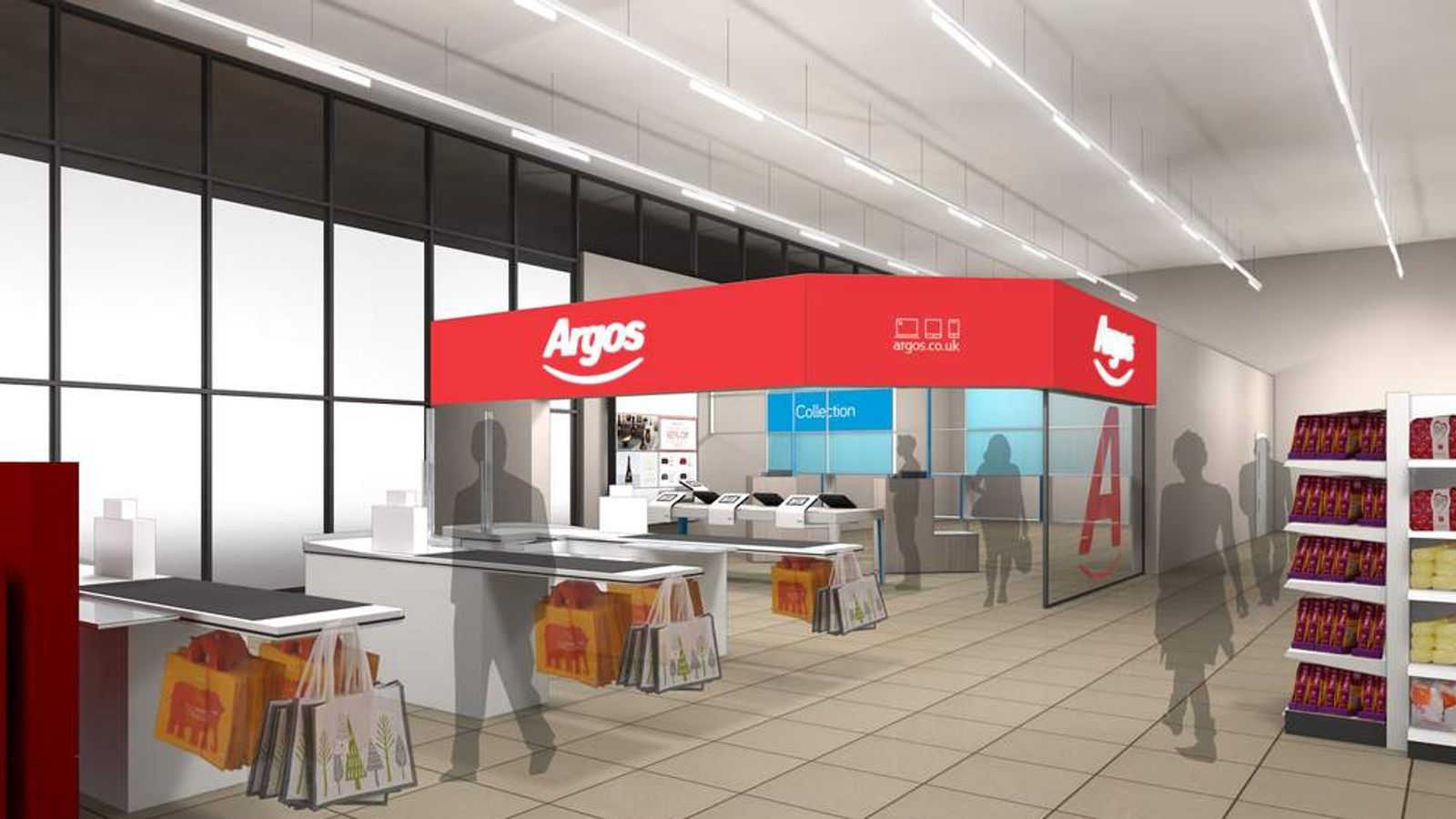 Argos To Open Digital Stores In Sainsbury's Business News Sky News