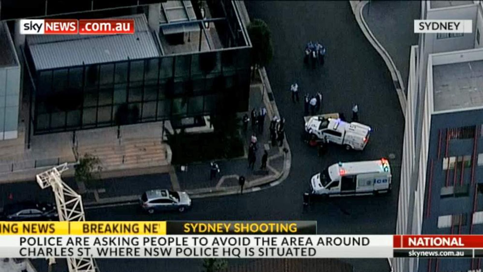 Australia: Two Dead In Police Station Shooting | World News | Sky News