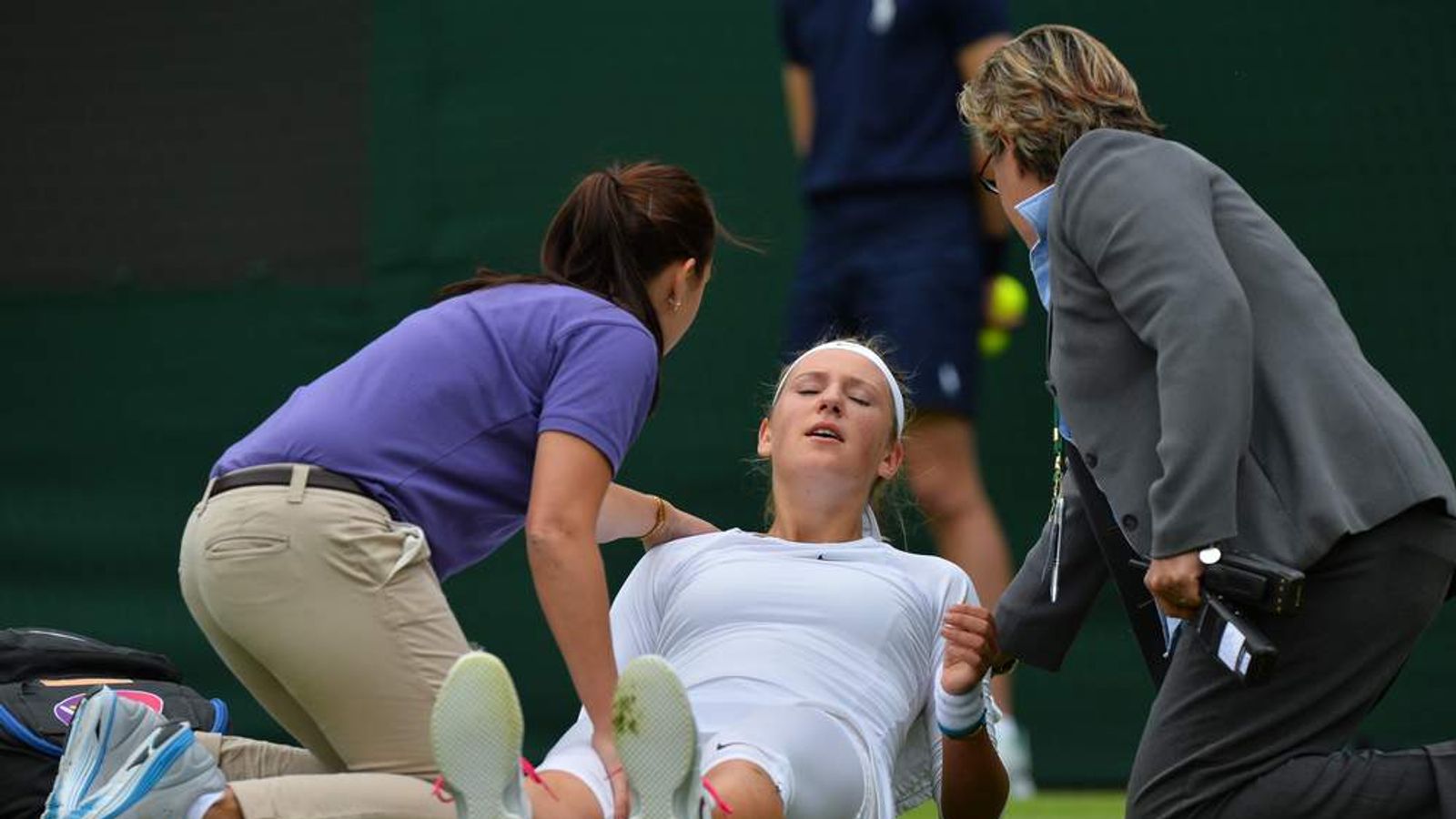 Injury forces Azarenka out of Wimbledon Scoop News Sky News