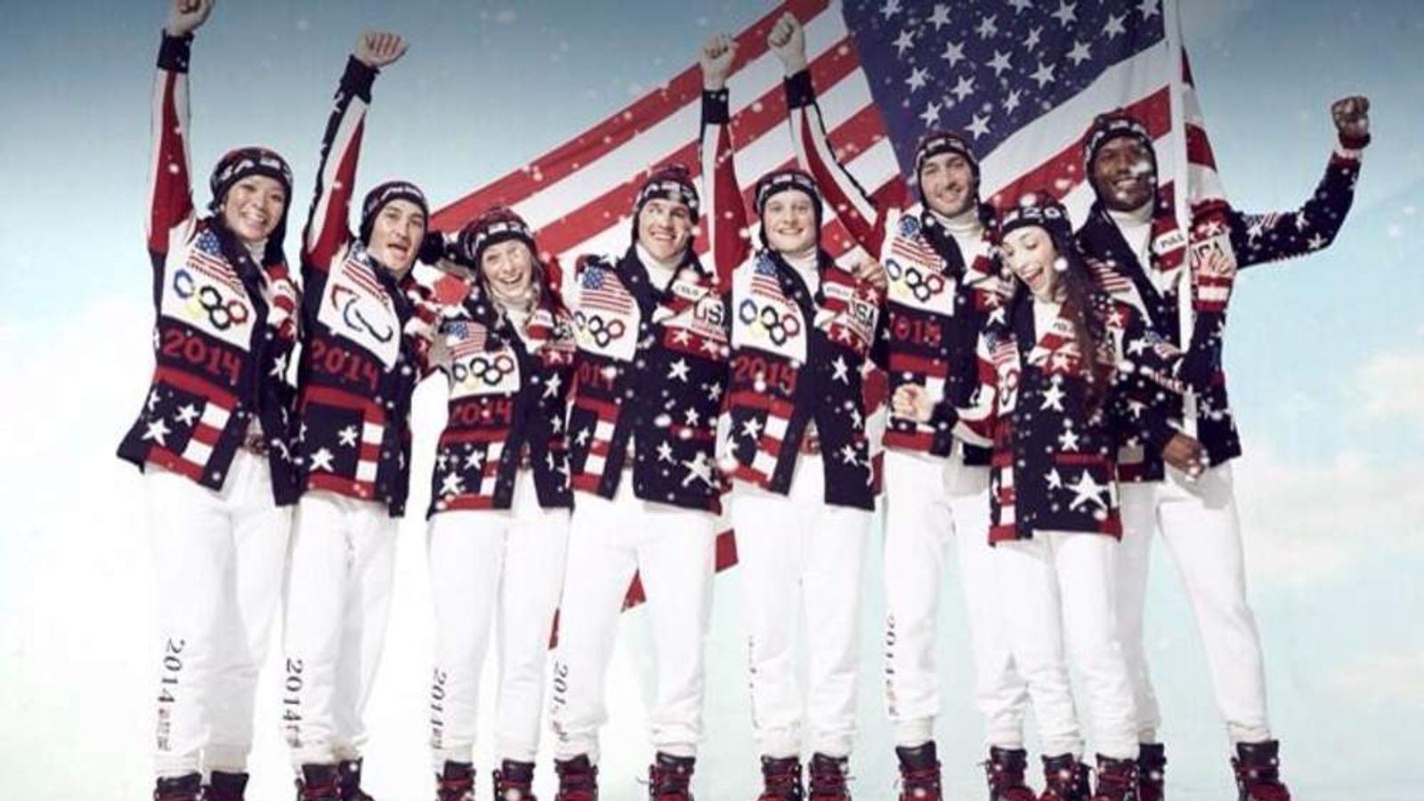 Team USA Uniforms 'Pose Security Risk' In Sochi US News Sky News