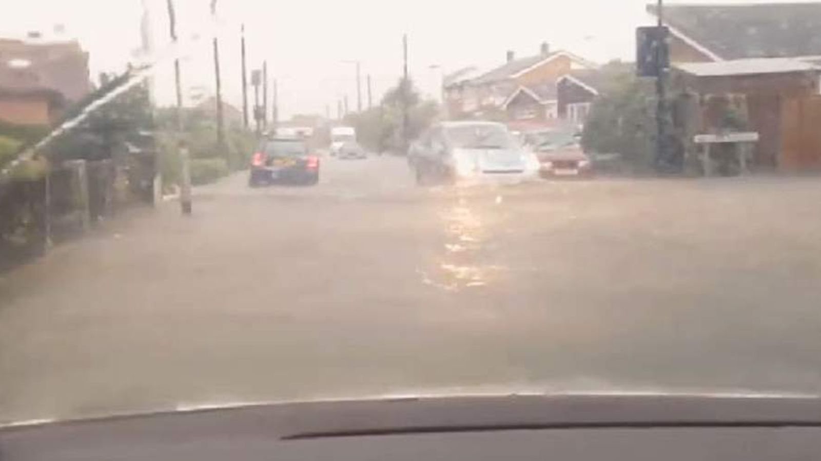 Mini-Heatwave After 'Unprecedented' Floods | UK News | Sky News