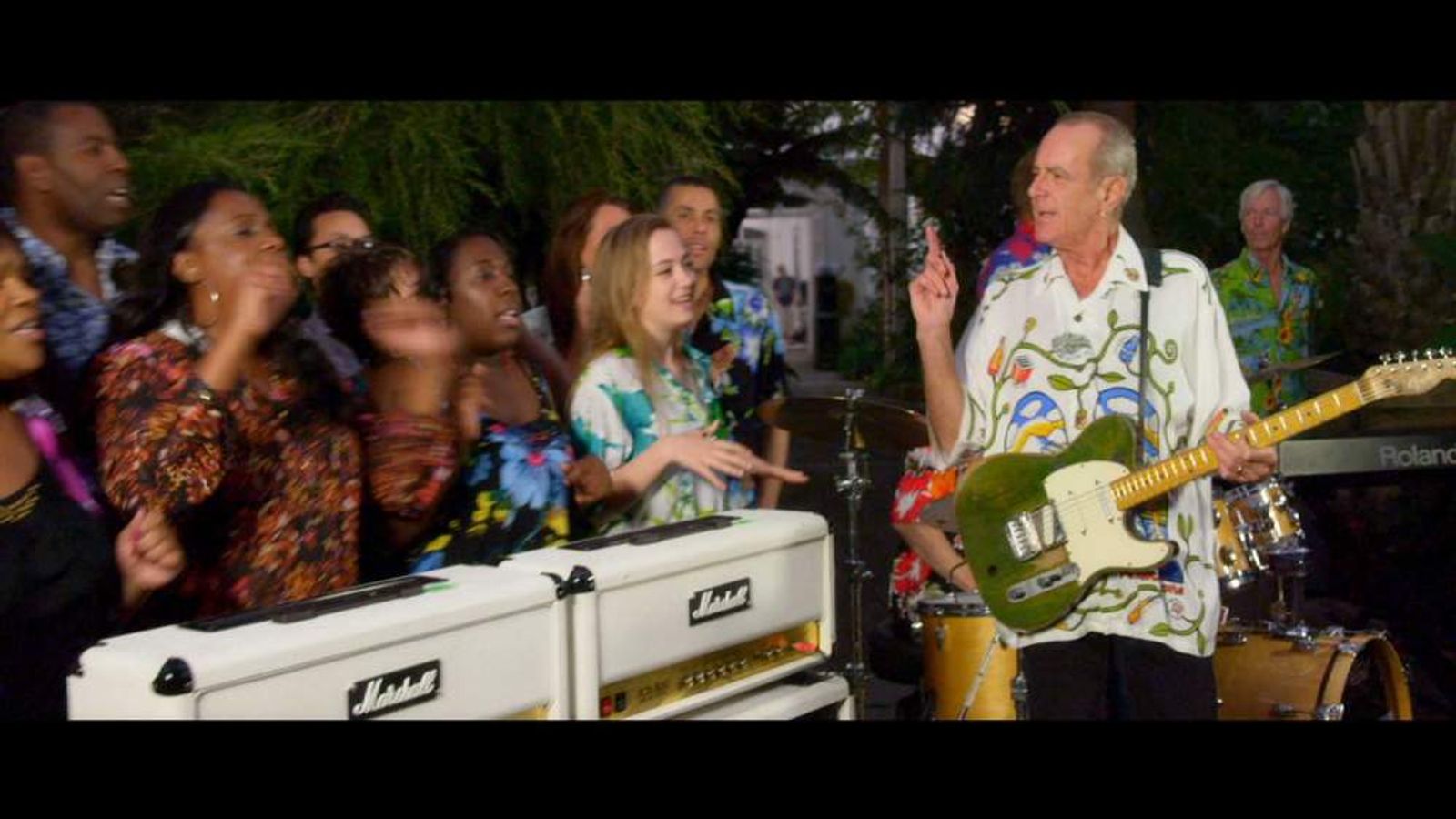 Status Quo Debut FijiBased Action Movie Ents & Arts News Sky News