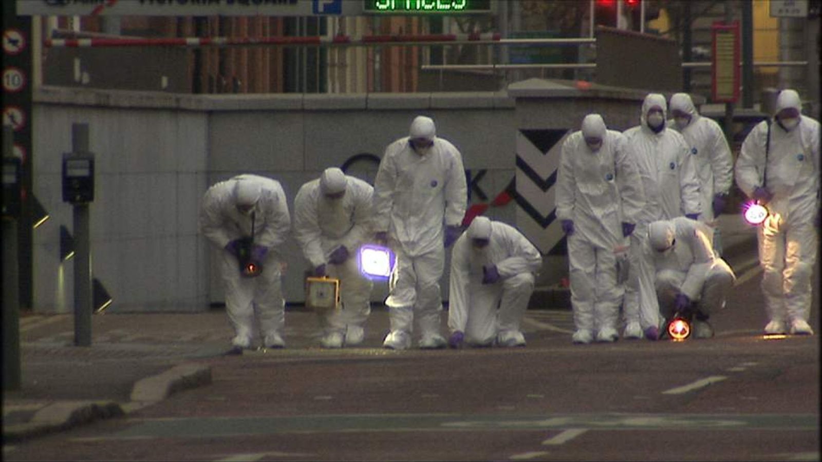 Belfast Explosion At Victoria Square Centre UK News Sky News