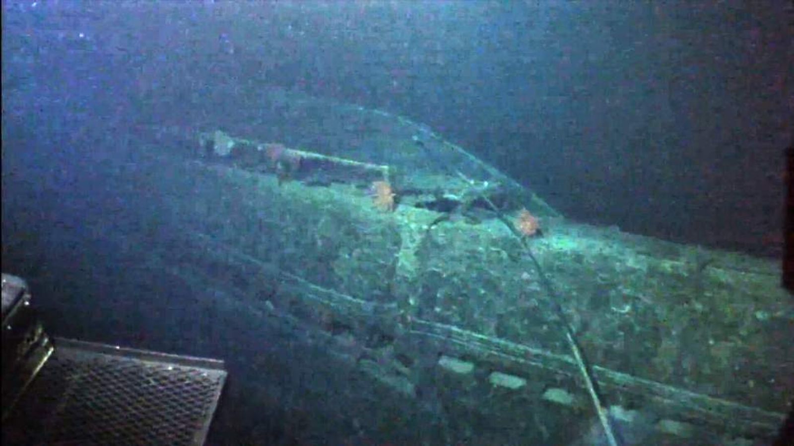 Japanese WW2 'MegaSub' Found Off Hawaii World News Sky News