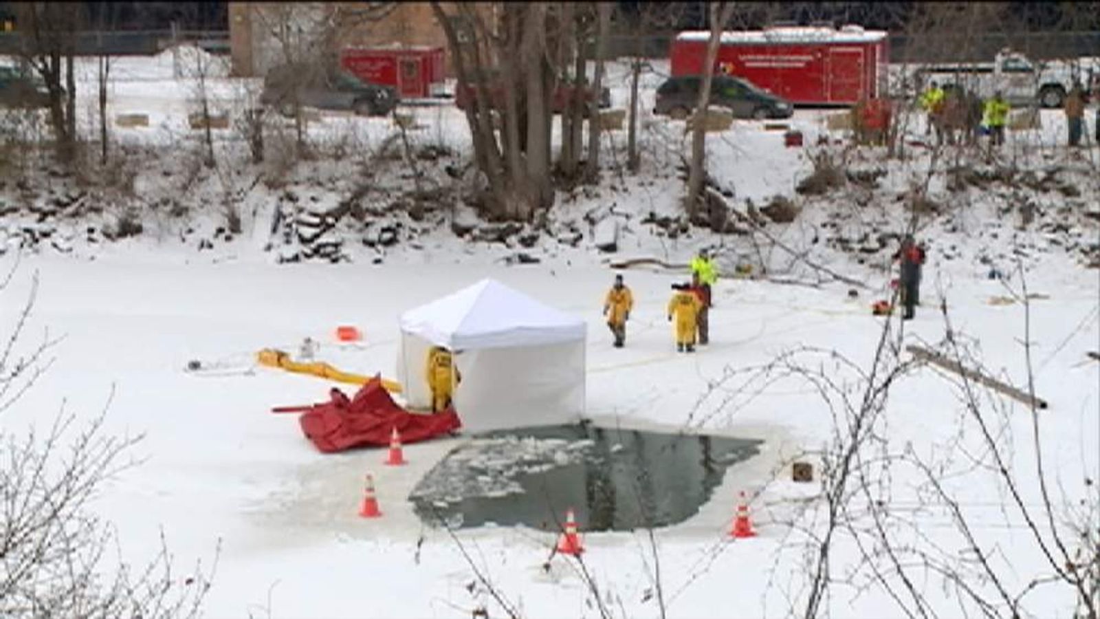 Man Dies As Car Falls Through Ice In Wisconsin US News Sky News