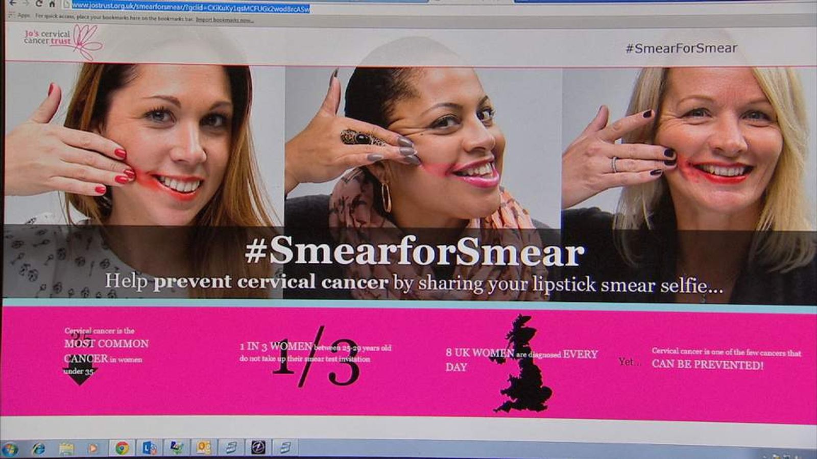 Watch SmearforSmear: A New Campaign Reminds Us Of The Importance Of A Smear Test video Watch SmearforSmear: A New Campaign Reminds Us Of The Importance Of A Smear Test video