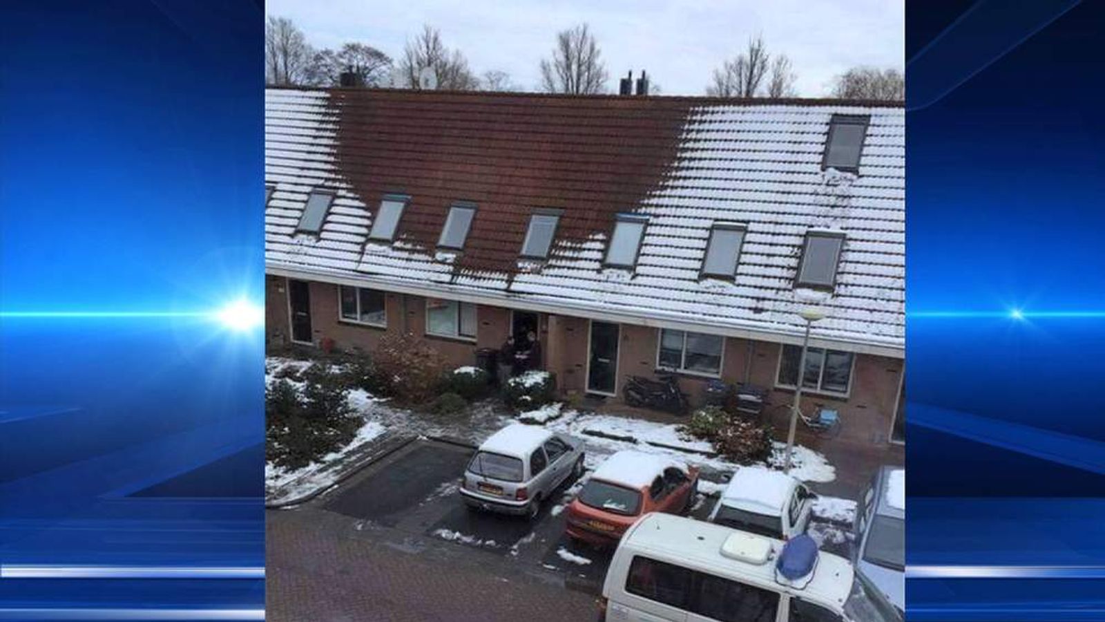 Melting Snow Helps Police Spot Cannabis Dens World News Sky News