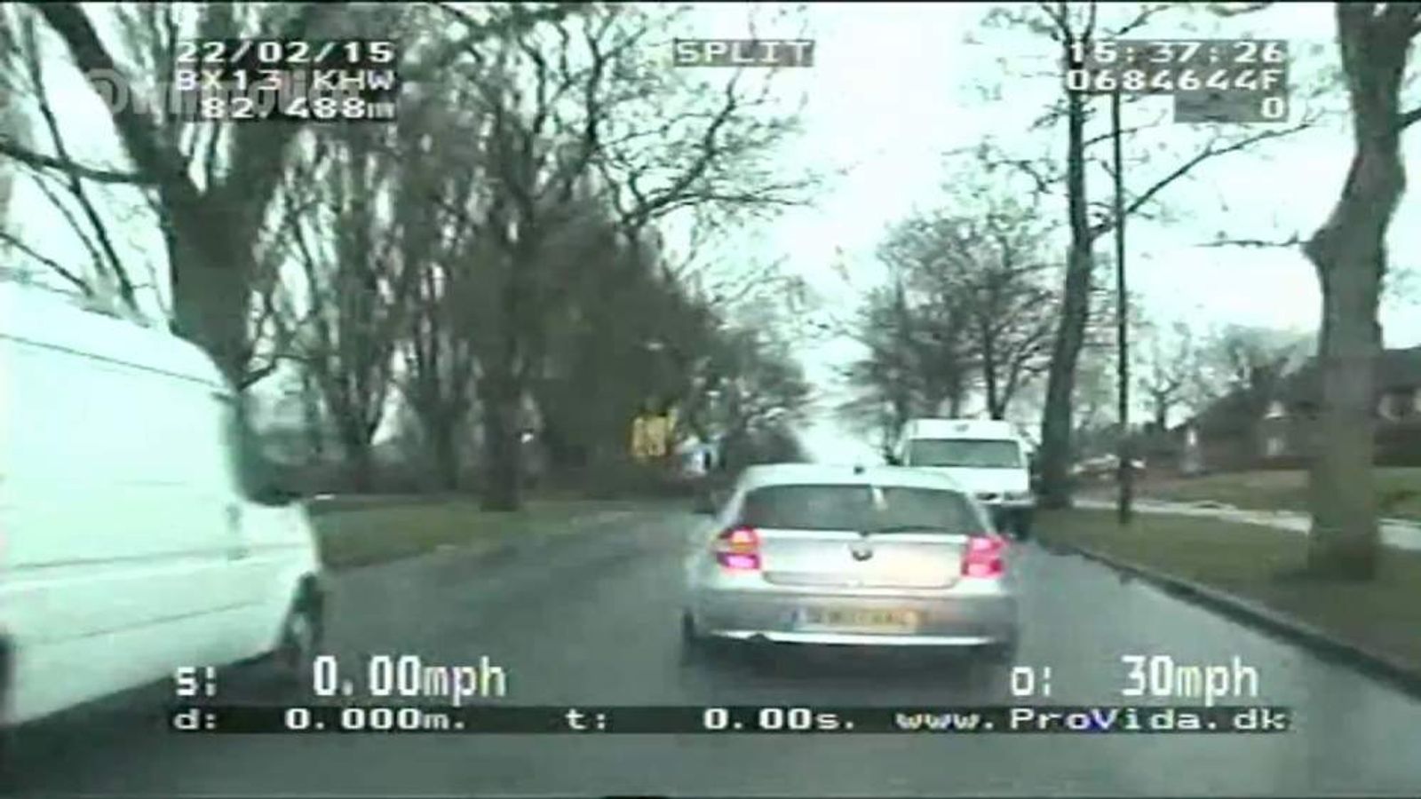 Motorist Jailed After Chase Caught On Camera | UK News | Sky News