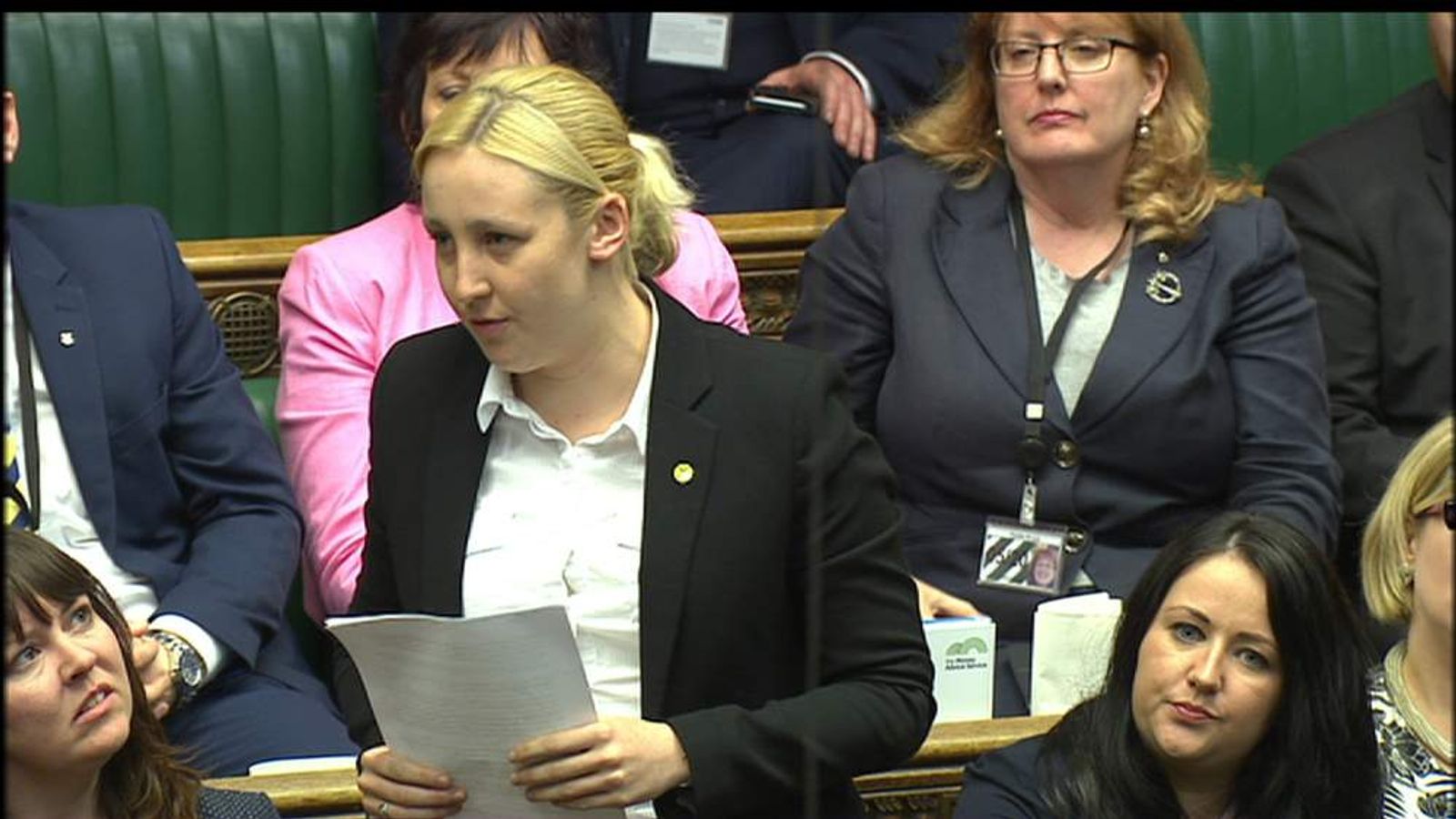 SNP Member Elected When She Was 20 Makes First Address To Commons ...