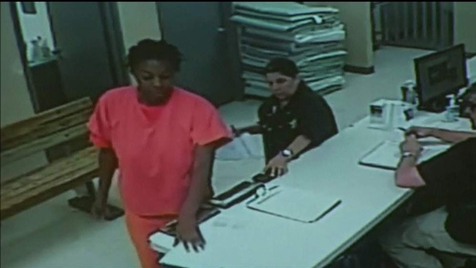 Sandra Bland: CCTV Footage From Jail Released | US News | Sky News