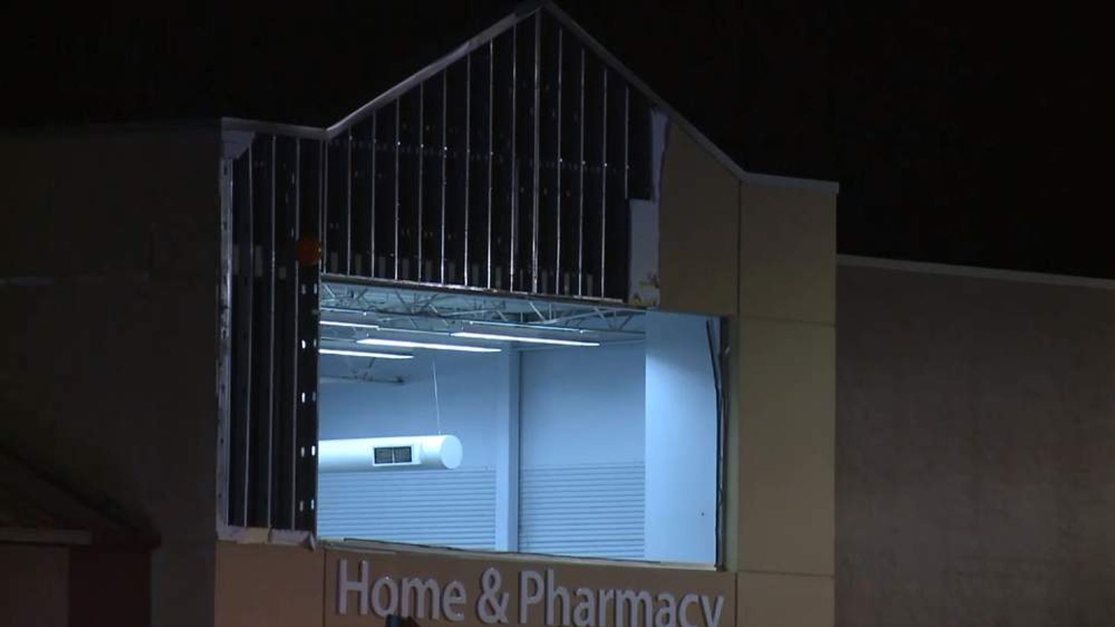 Six Injured As Tornado Rips Through Walmart US News Sky News