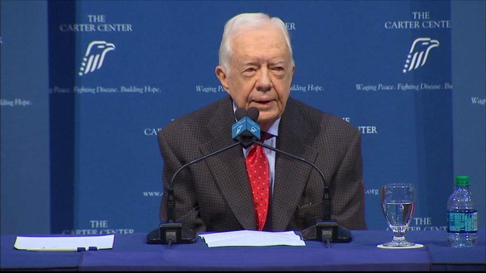 Jimmy Carter Says Cancer Has Spread To Brain US News Sky News