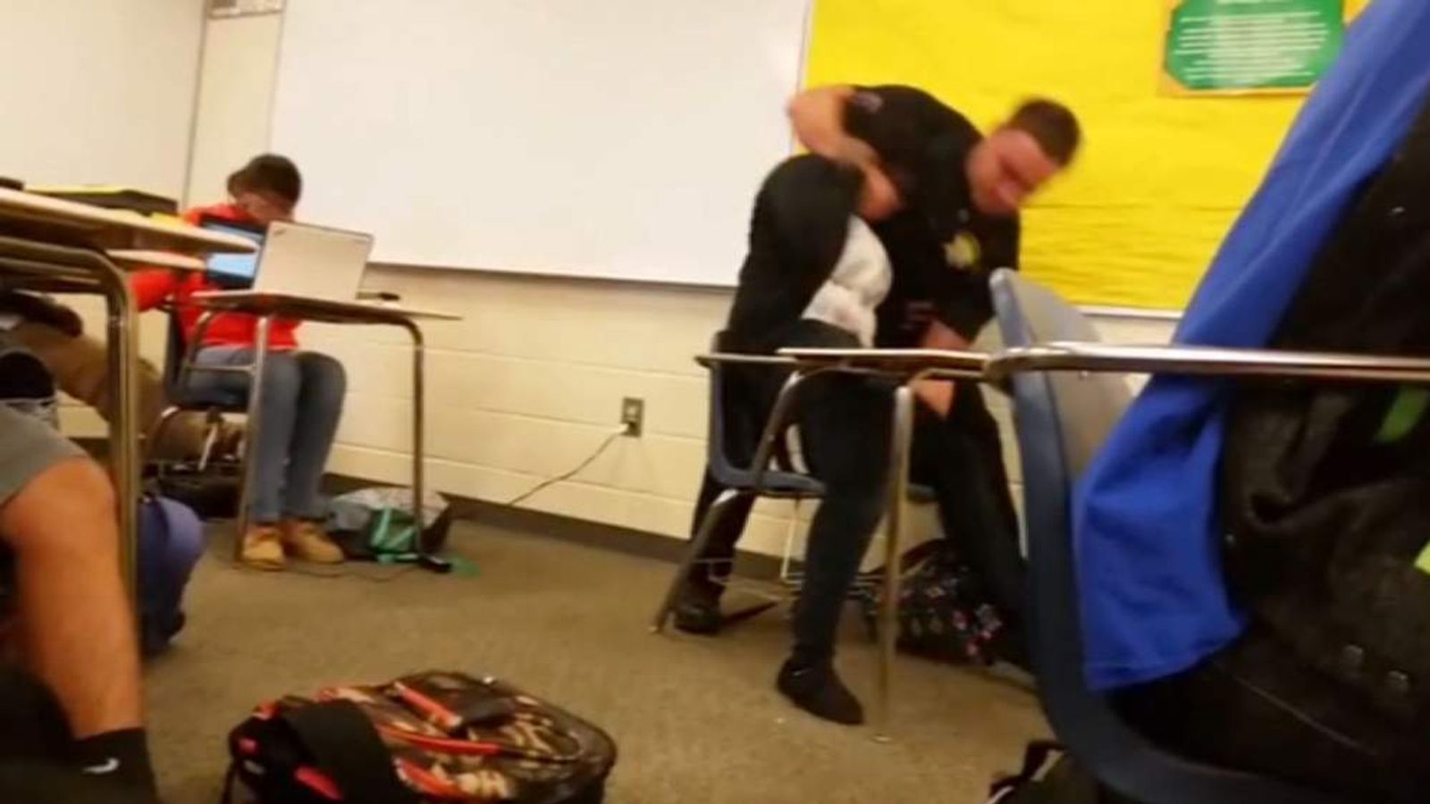 Security Officer Suspended For Throwing Student From Chair Scoop News