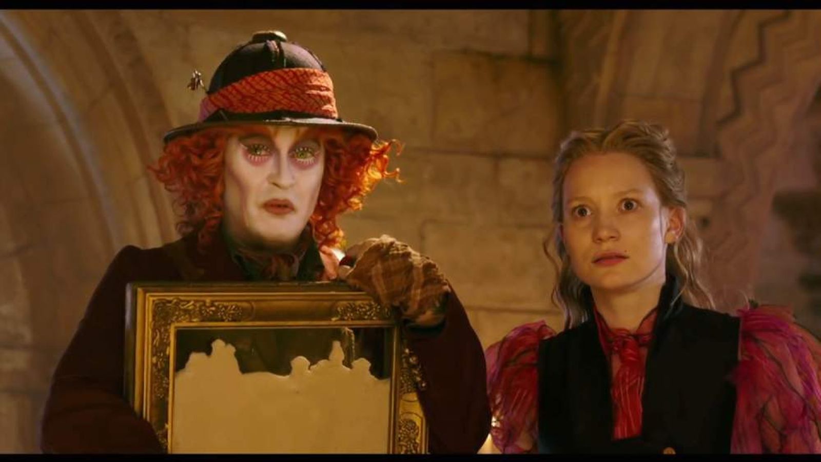 johnny depp as the mad hatter