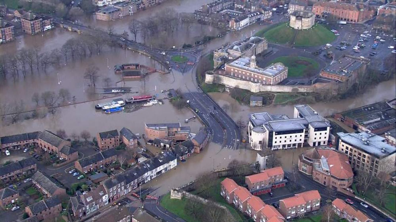 Thousands Threatened As York River Levels Rise Scoop News Sky News
