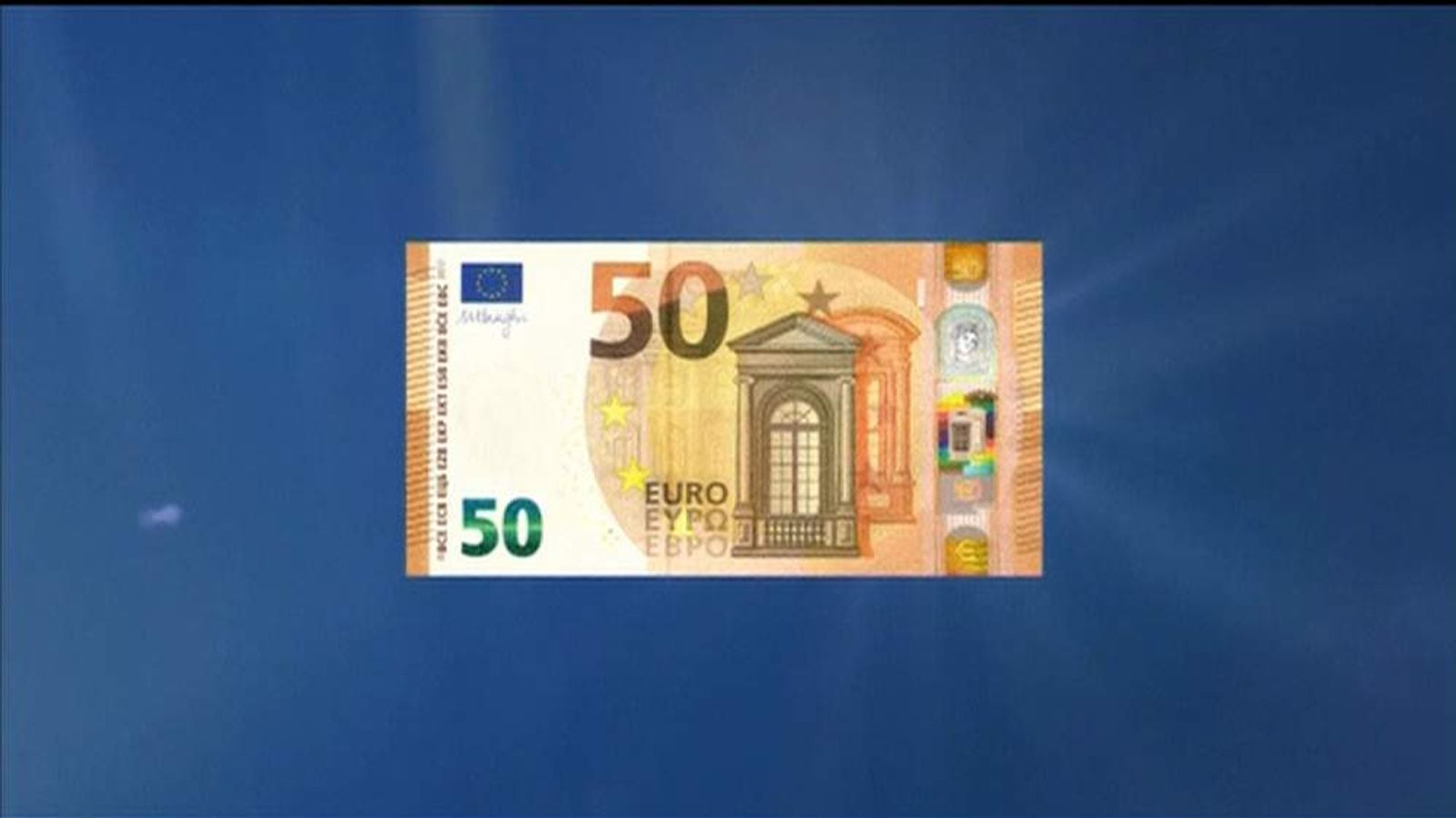 New 50 Euro Banknote Unveiled