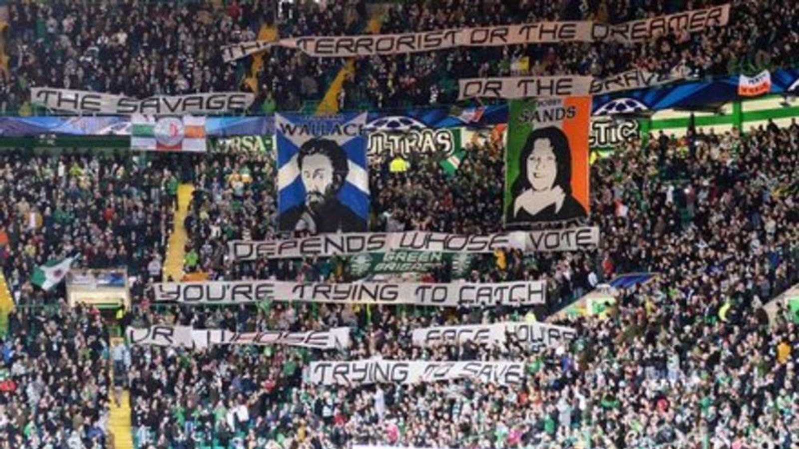 Celtic Fined £42,000 Over Political Banner | Scoop News | Sky News