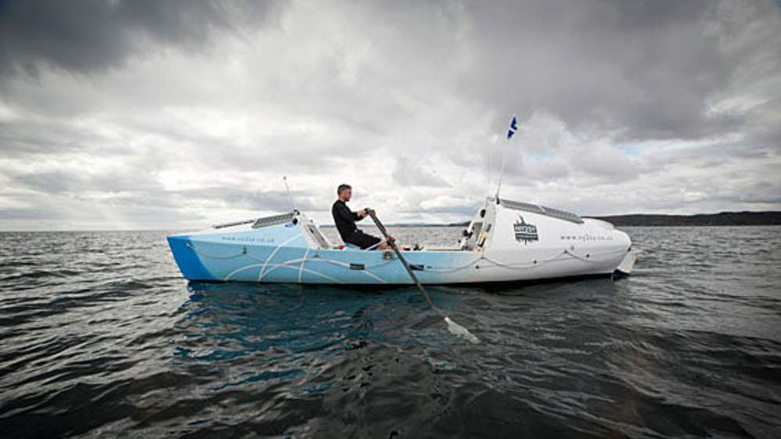 Injured British Rower Rescued In Atlantic | World News | Sky News