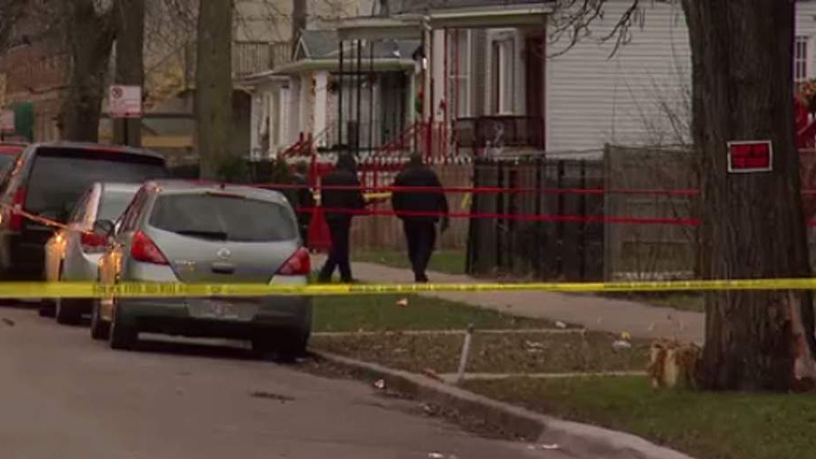 Two Shot Dead By Chicago Police Officer | US News | Sky News