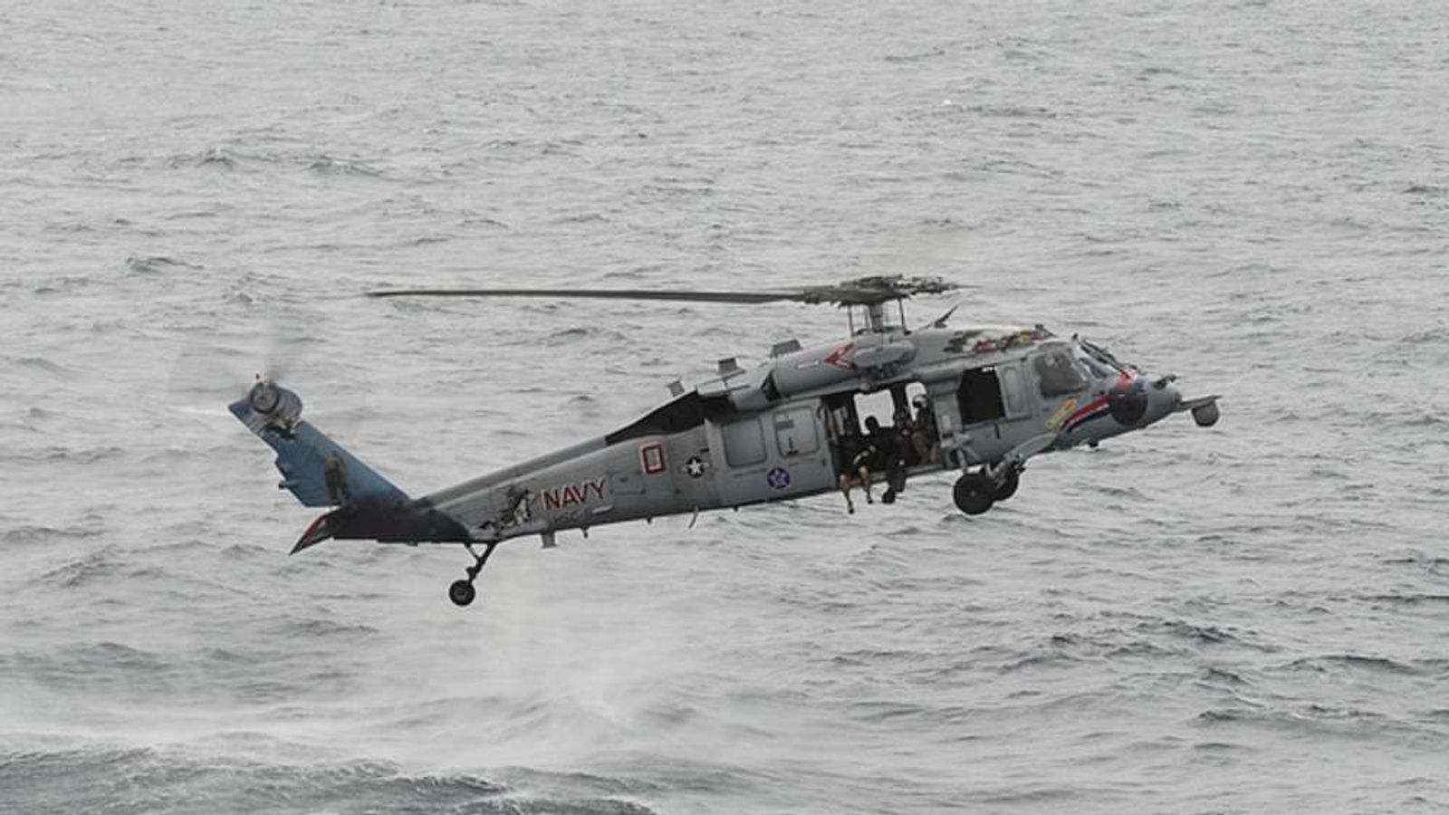 US Navy Helicopter Crashes In Red Sea US News Sky News
