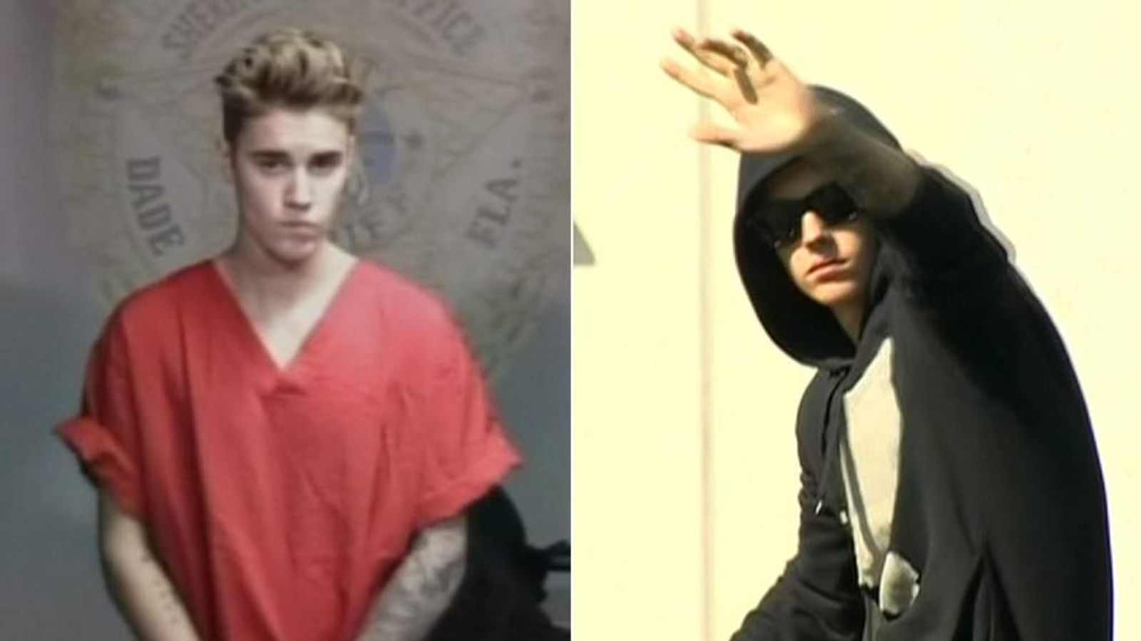 Justin Bieber Leaves Jail After Dui Charge 