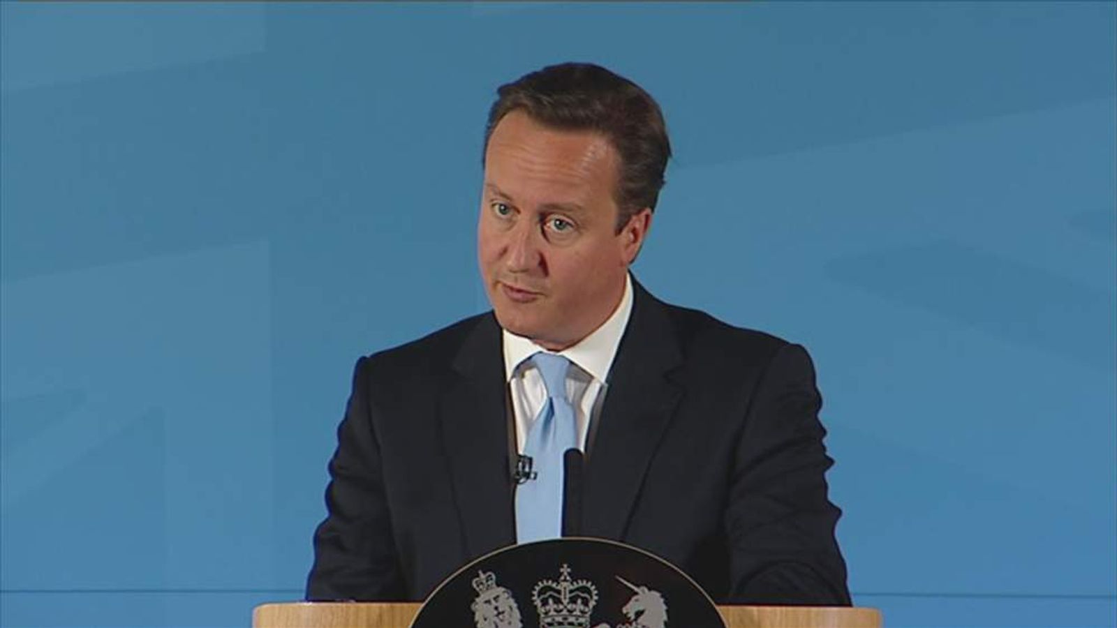 Cameron Warns Britain Has Welfare Gap | Scoop News | Sky News