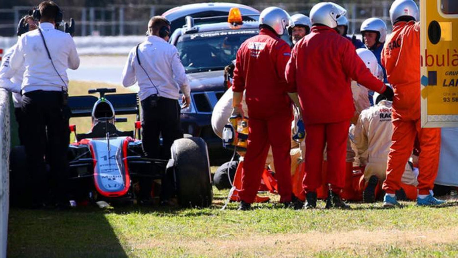 Alonso 'Lost' 20 years After Crash Scoop News Sky News