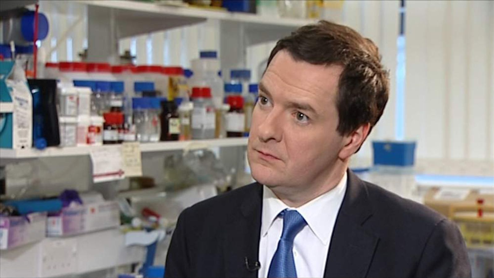 Osborne Economic Plan Is Working Scoop News Sky News