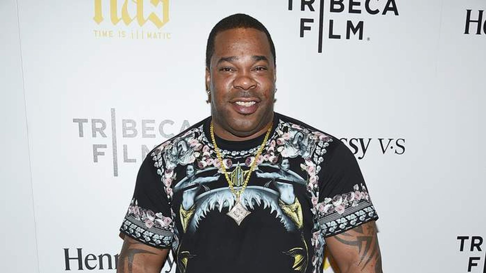 Busta Rhymes Charged After 'Throwing Drink' | Ents & Arts News | Sky News