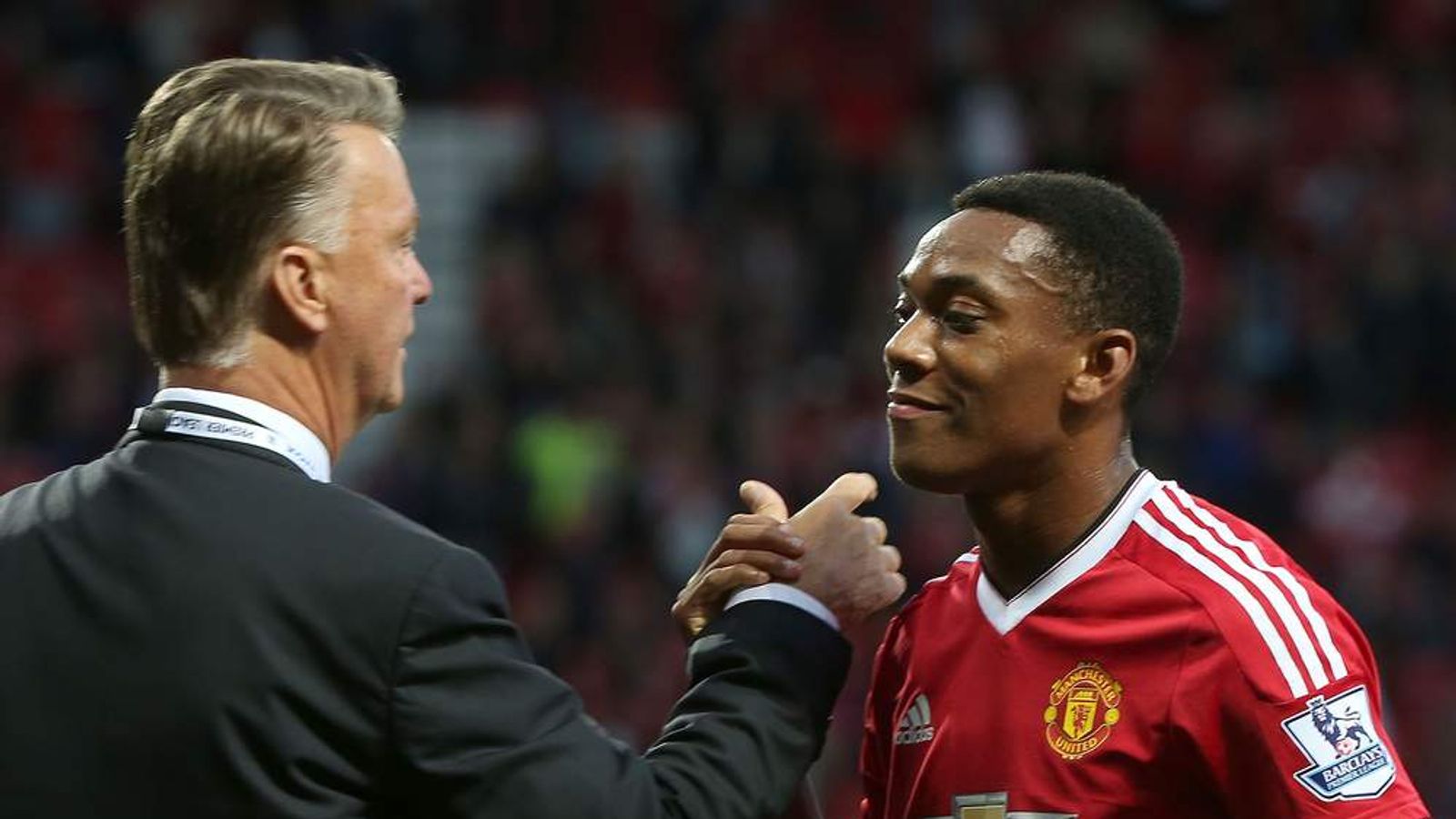 Martial Doing Great With Us, Says Van Gaal | Scoop News | Sky News